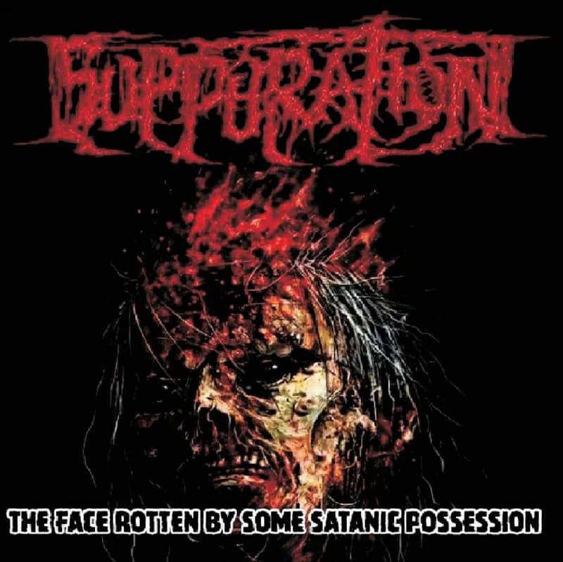 The Face Rotten by Some Satanic Possession cover