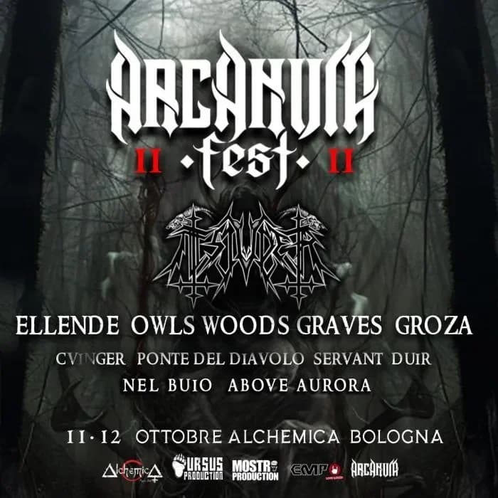 Arcanum Fest 2024: el epicentro del black metal en Bologna