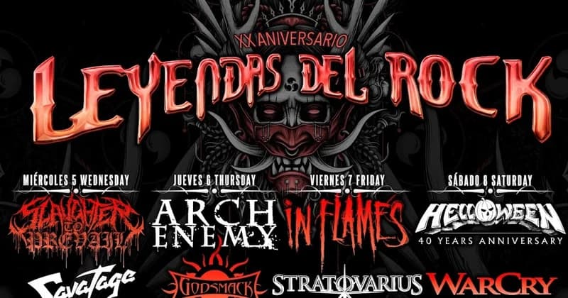 Arch Enemy se incorpora al cartel del XX aniversario de Leyendas del Rock