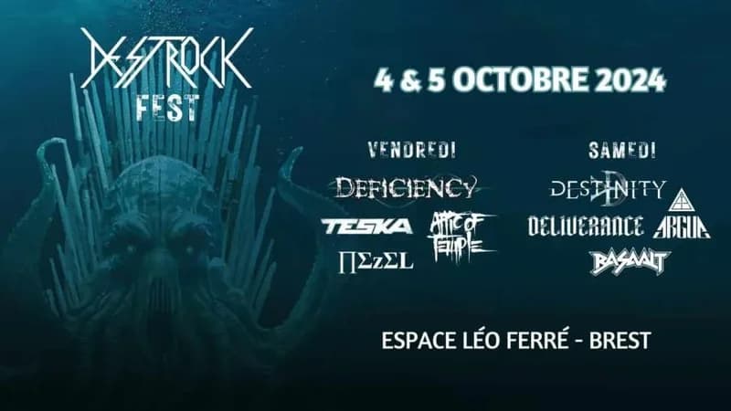 Destrock Fest 2024: metal extremo en el corazón de Brest