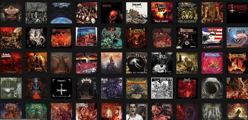 El simbolismo de las portadas más macabras del death metal