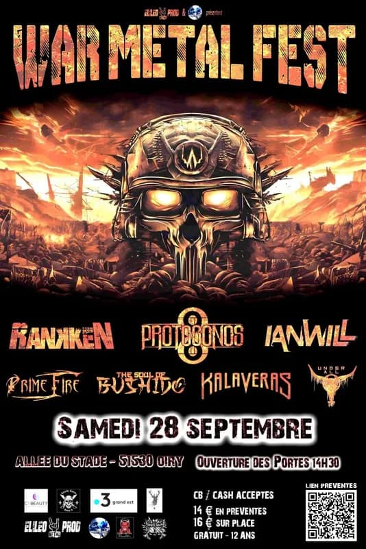 War Metal Fest 2024: un encuentro brutal en el corazón de Champagne-Ardenne