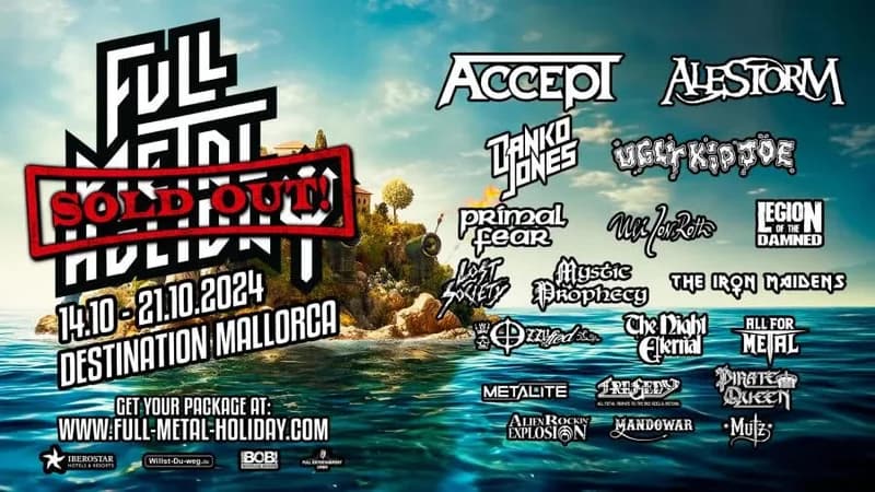 Full Metal Holiday 2024: la fiesta del metal en Mallorca