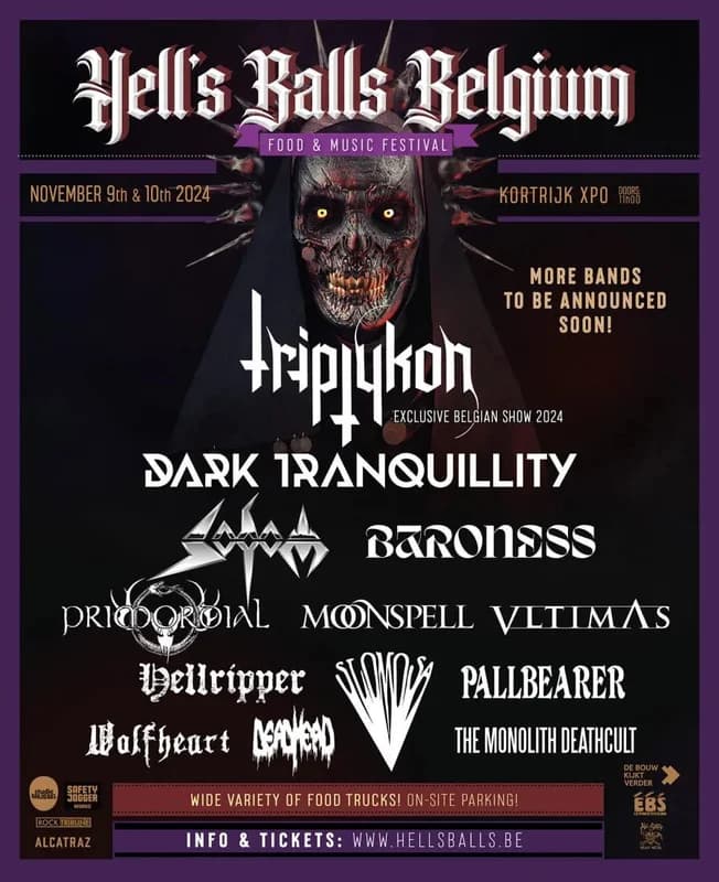 Hell's Balls Belgium 2024: dos días de brutalidad en Kortrijk