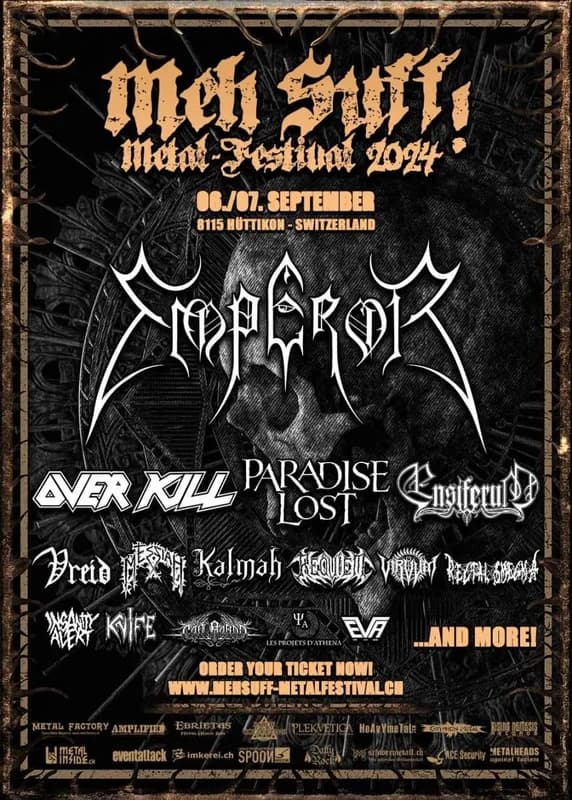 Meh Suff! Metal-Festival: un templo suizo para los amantes del metal extremo