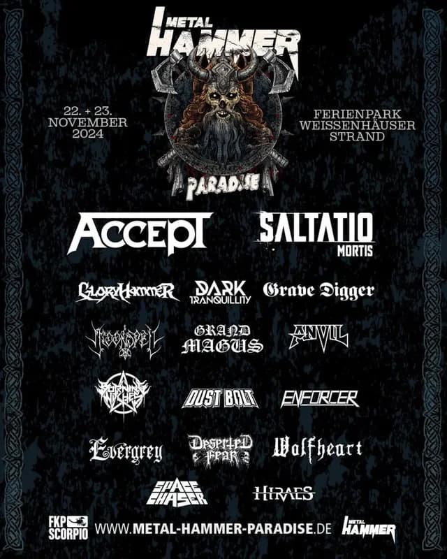 Metal Hammer Paradise 2024: Metal y comodidad en la costa del Báltico