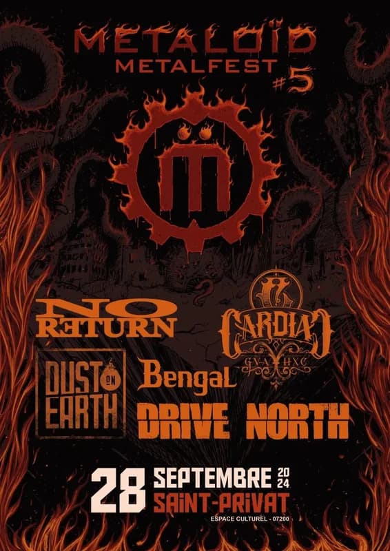 Metaloïd Metalfest 2024: el corazón del metal en Ardèche