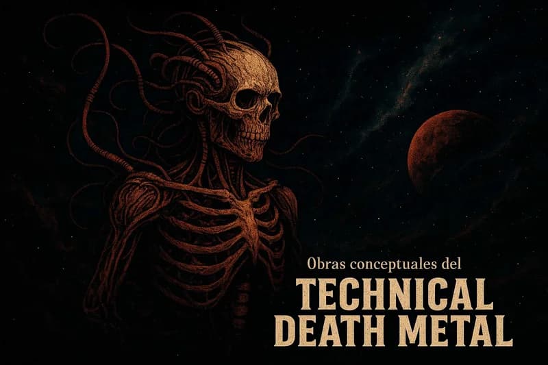 Obras conceptuales clave del Technical Death Metal: Álbumes que desafiaron el género