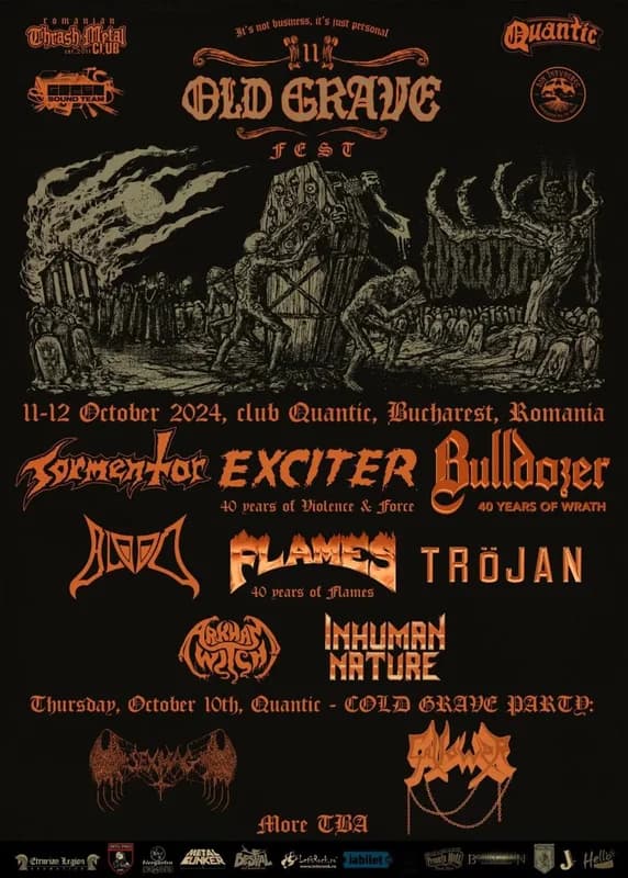 Old Grave Fest XI 2024: thrash y death metal en Bucarest