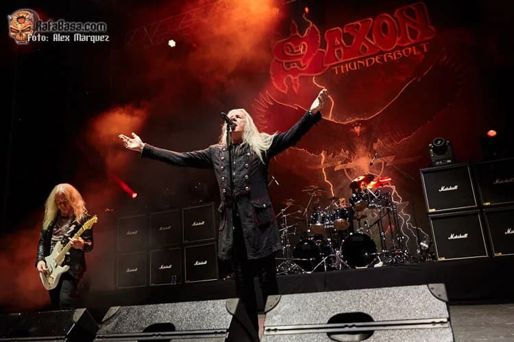 Saxon celebra el legado de Wheels of Steel con una gira histórica