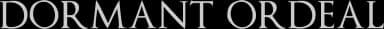Dormant Ordeal logo