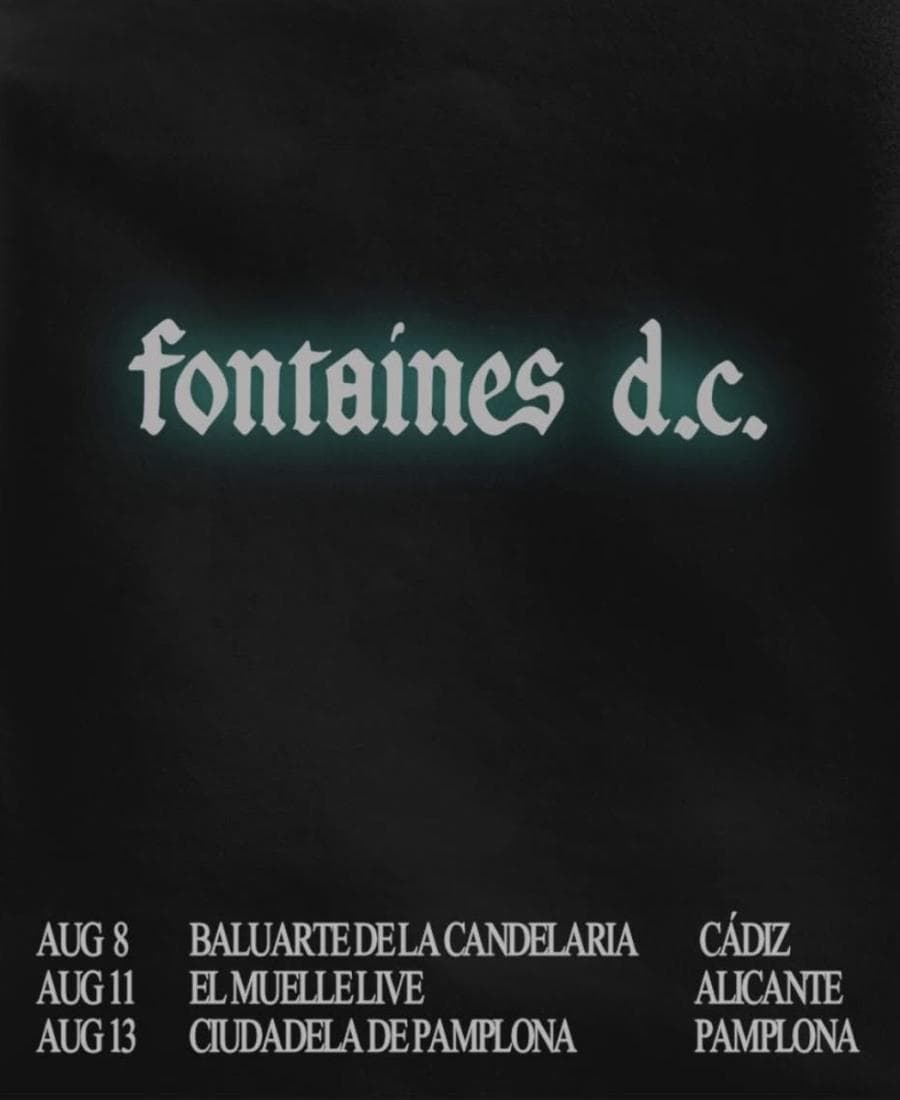 Fontaines DC @ Ciudadela de Pamplona