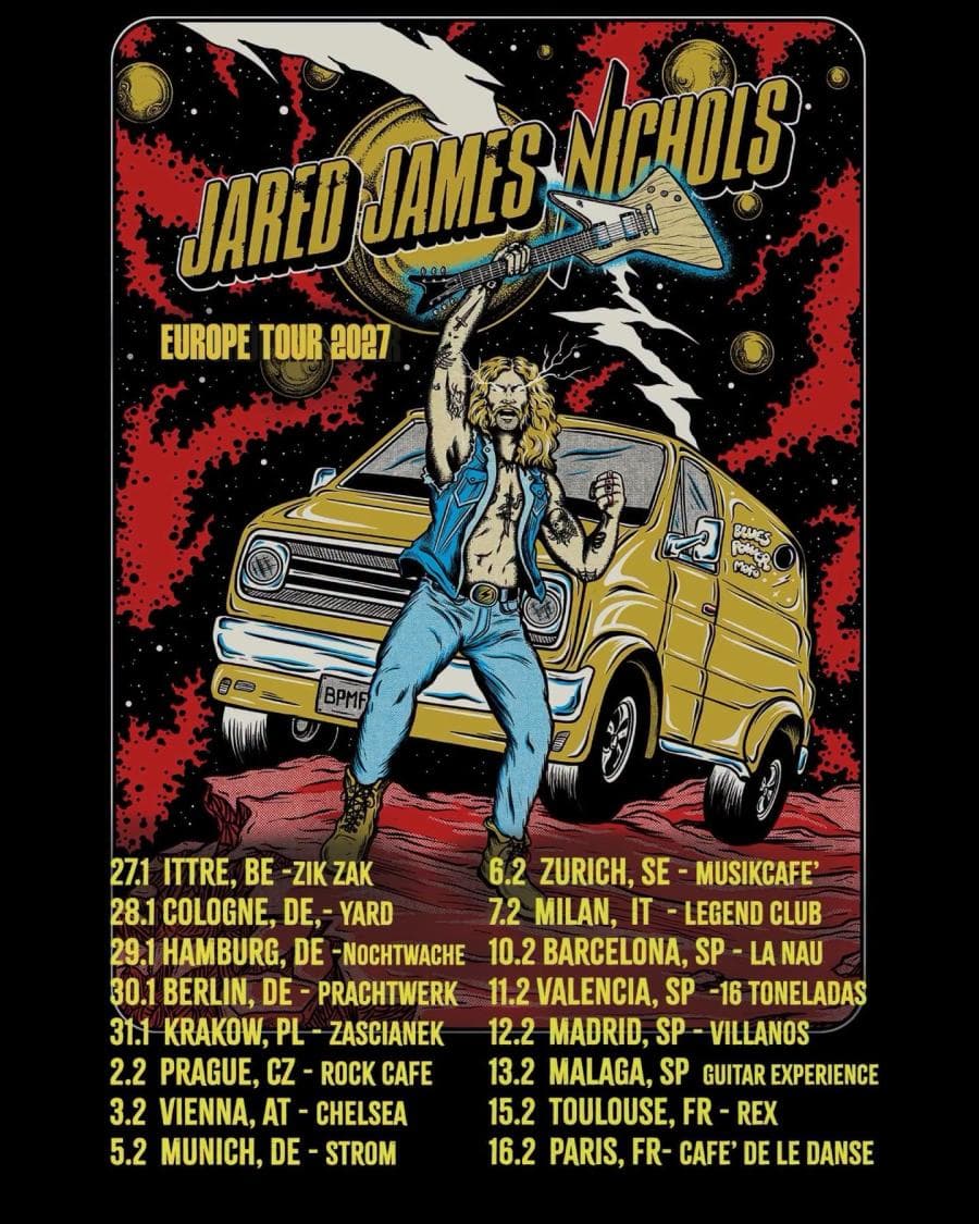 Jared James Nichols @ 16 Toneladas