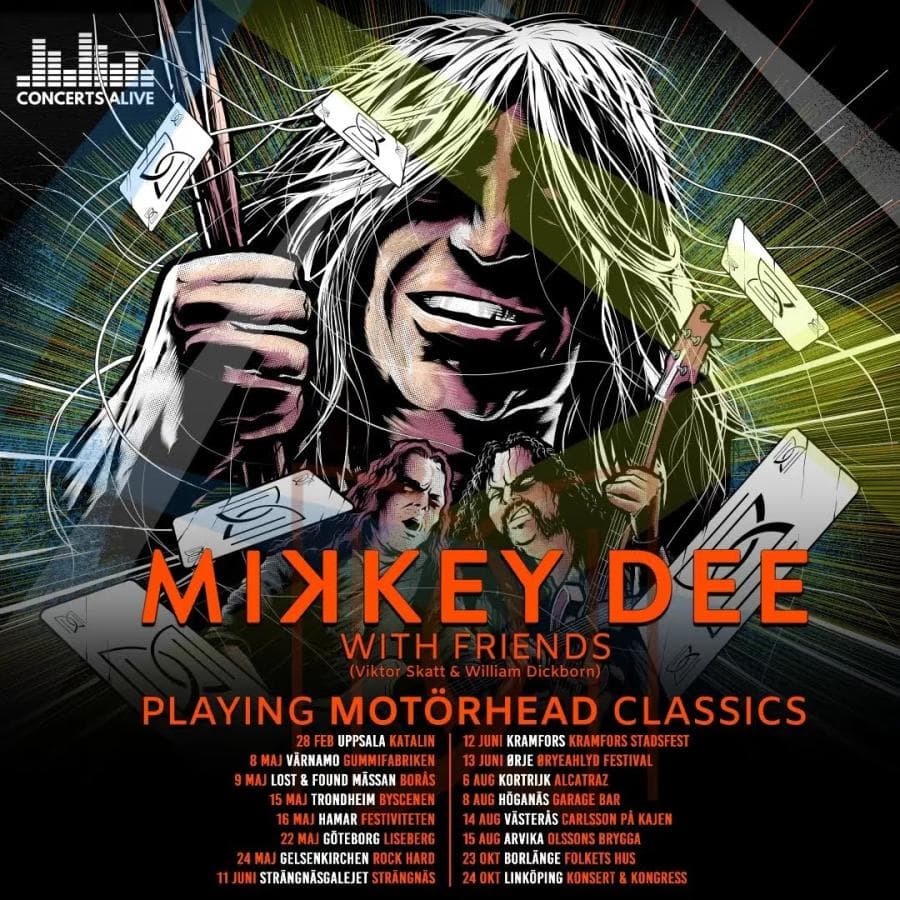 Mikkey Dee with Friends