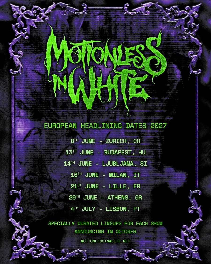 Motionless In White @ MEO Arena
