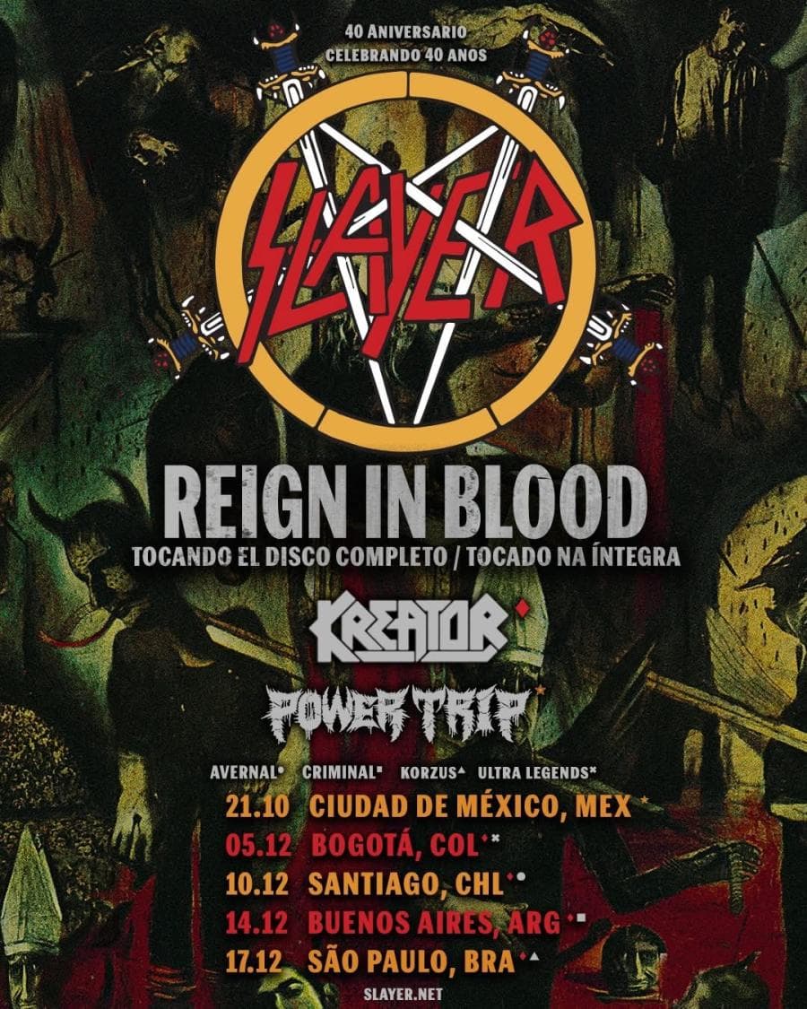 Slayer · Kreator