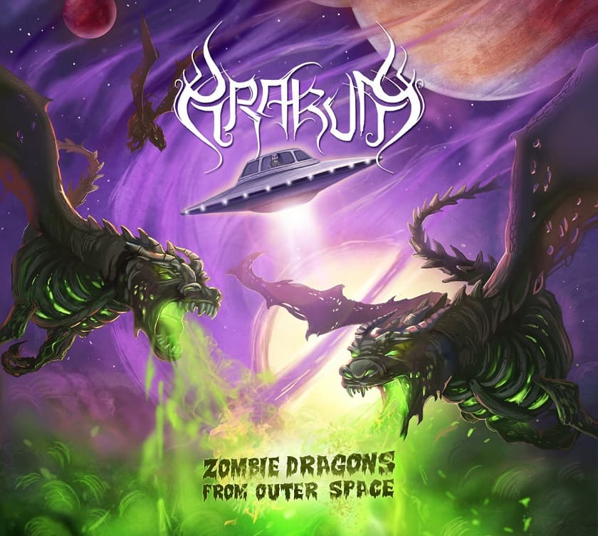 Zombie Dragons from Outer Space cover