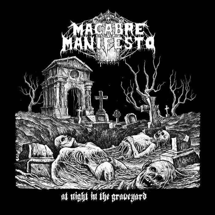 At Night in the Graveyard cover