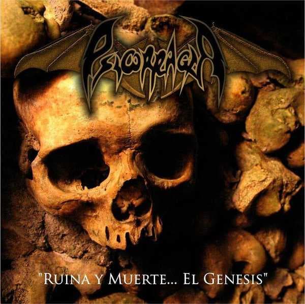 Ruina y muerte... el génesis cover
