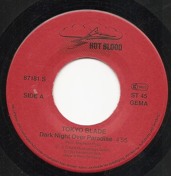Dark Night over Paradise cover