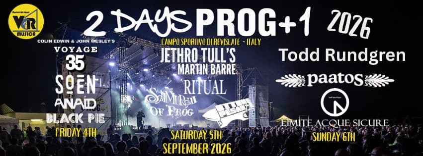 2 Days Prog + 1 Festival 2026