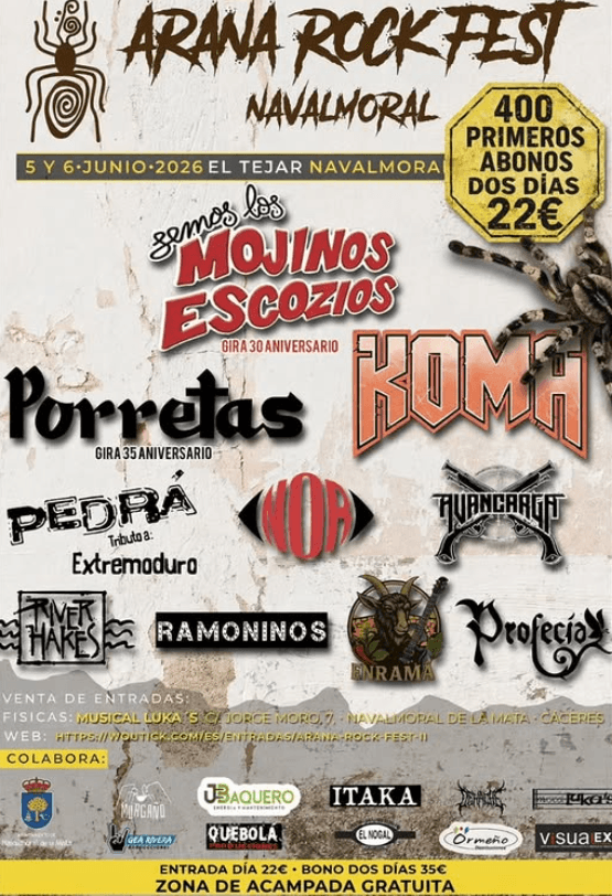 Araña Rock Fest 2026