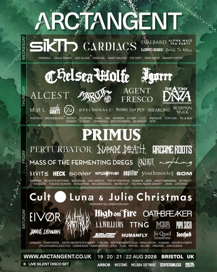 ArcTanGent Festival 2026