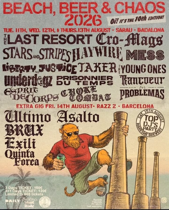 Beach, Beer and Chaos 2026