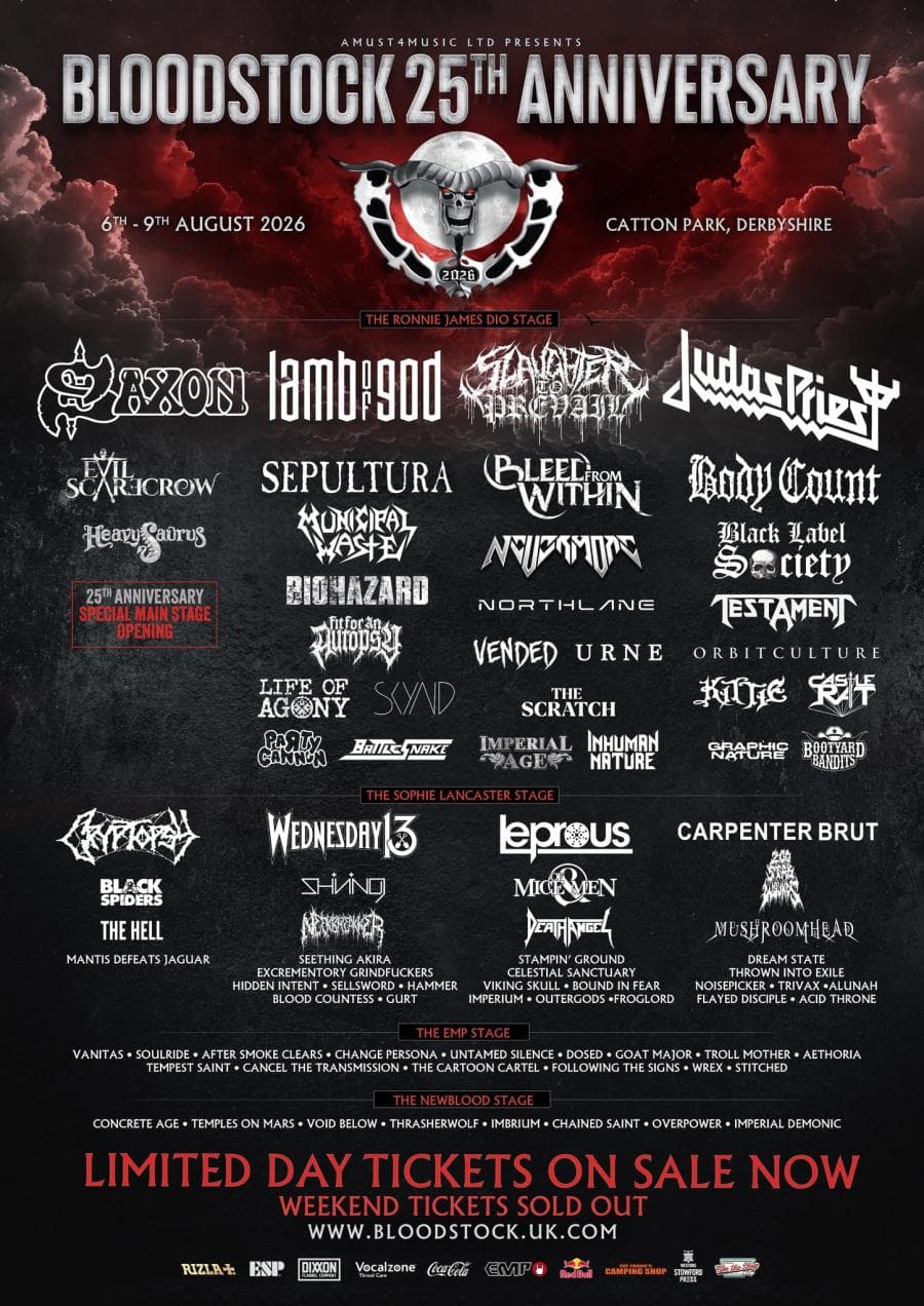 Bloodstock Open Air 2026