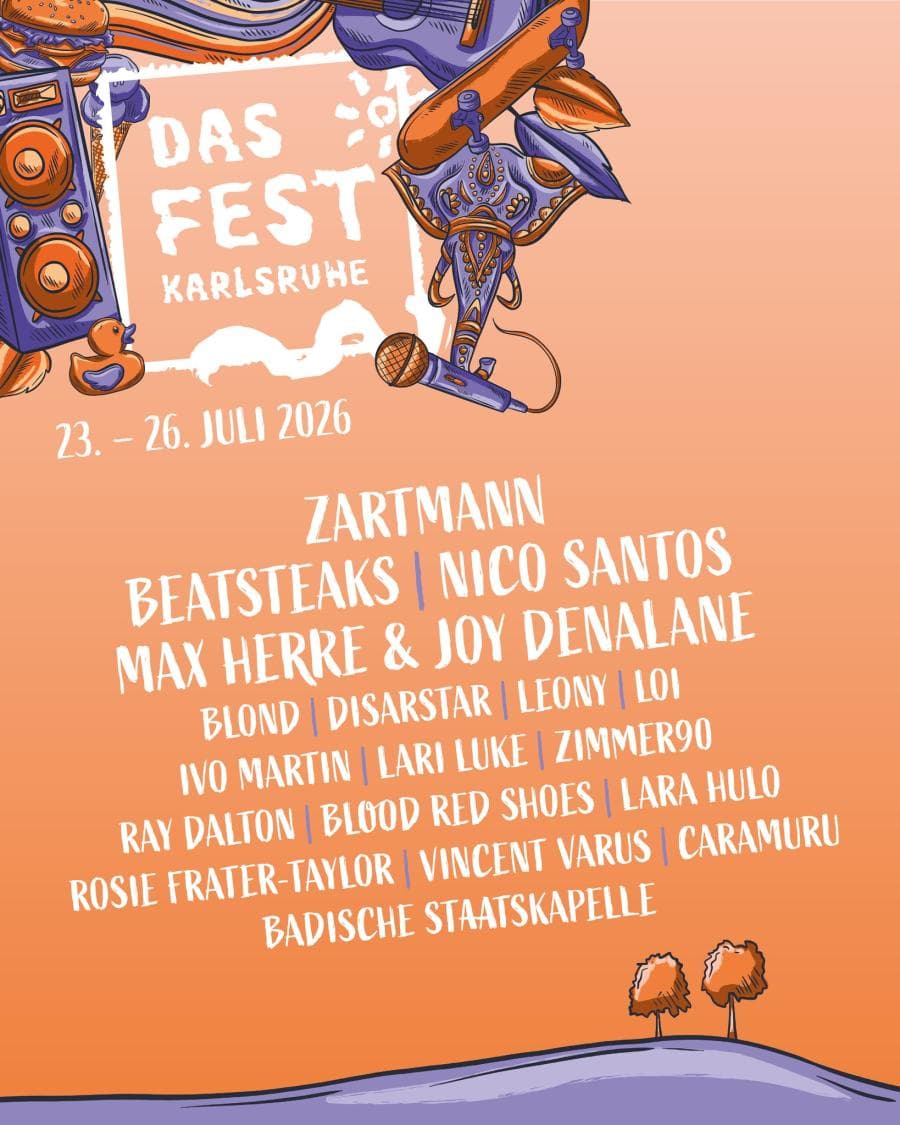 Das Fest Karlsruhe 2026