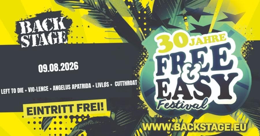 Free & Easy FESTIVAL 2026