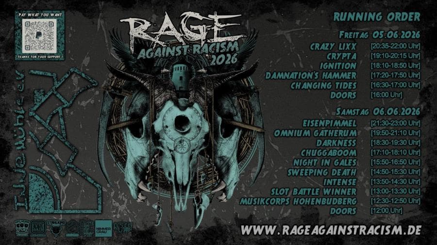 Rage Against Racism 2026