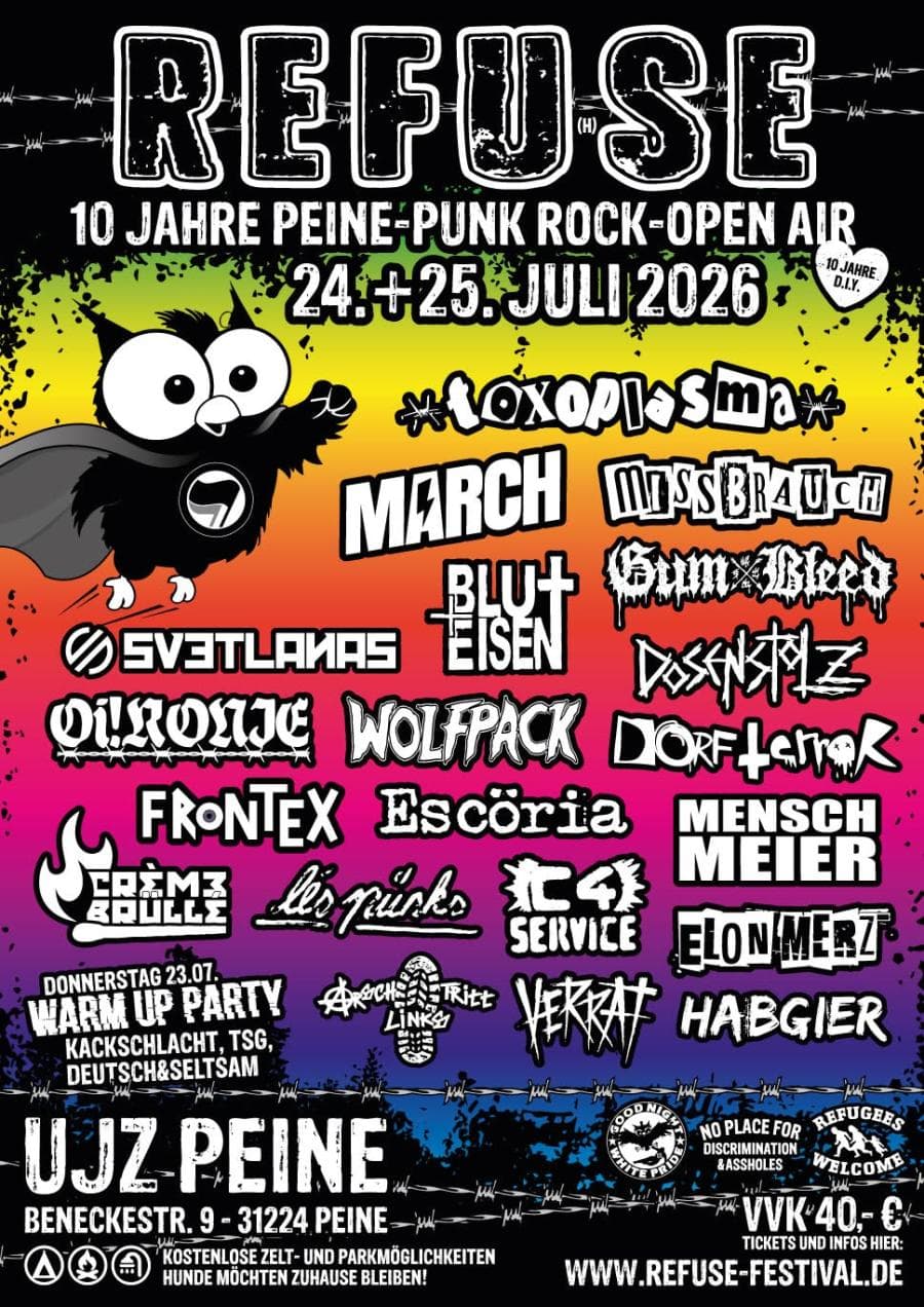 Refuse Open Air 2026