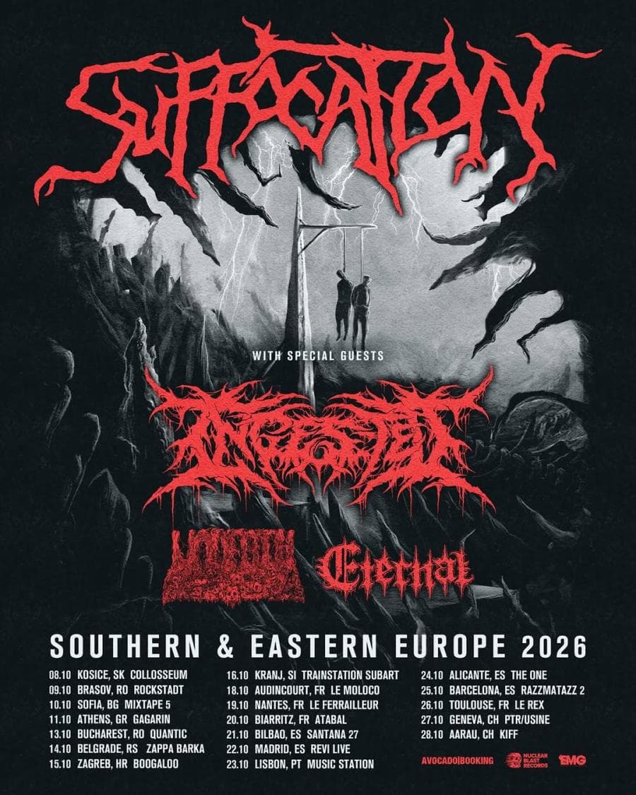 Suffocation - Tour 2026