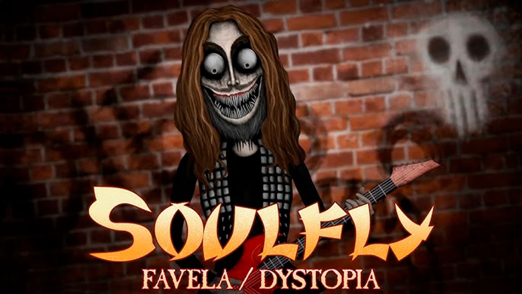 SOULFLY presenta un impactante video animado para "Favela/Dystopia"