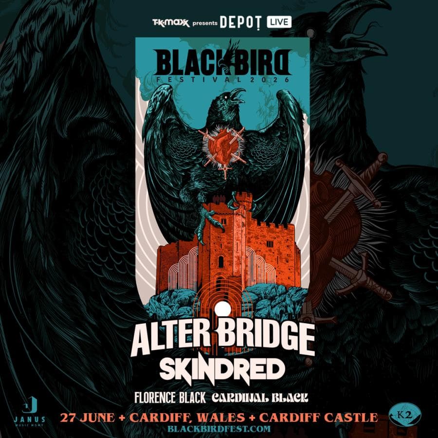 Alter Bridge + Cardinal Black + Florence Black + Skindred @ Cardiff Castle