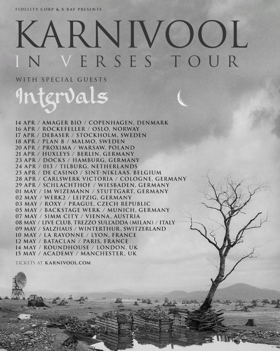 Karnivool + Intervals @ Roxy