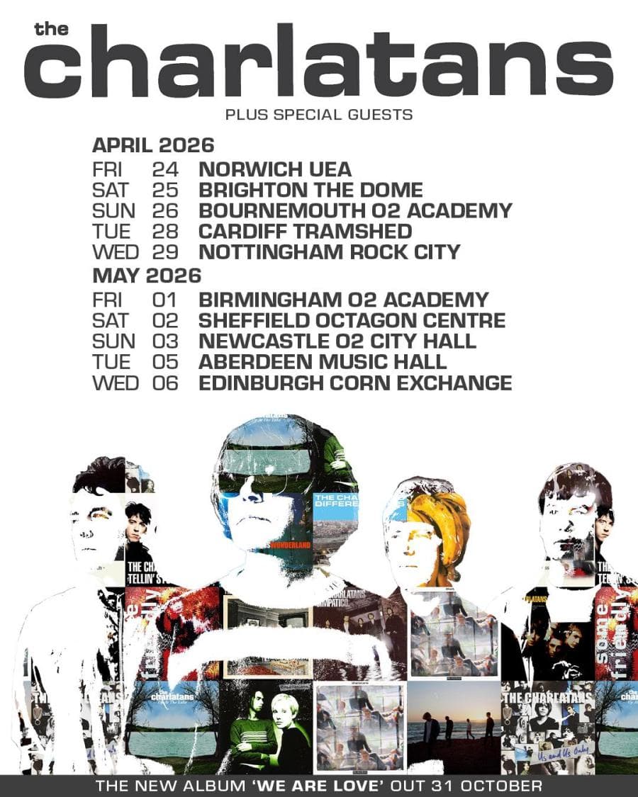 The Charlatans @ O2 City Hall