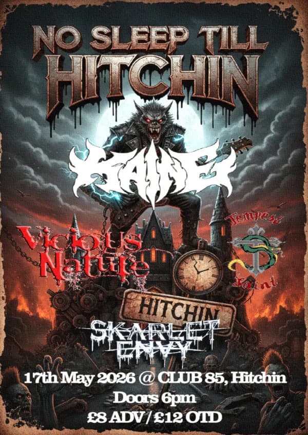 Kaine + Skarlet Envy + Tempest Saint + Vicious Nature @ TBD