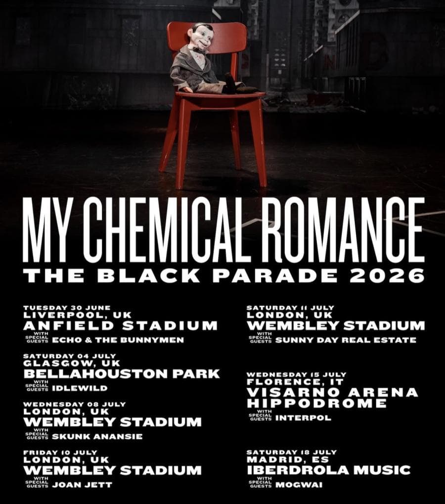 My Chemical Romance + Joan Jett & The Blackhearts @ Wembley Stadium