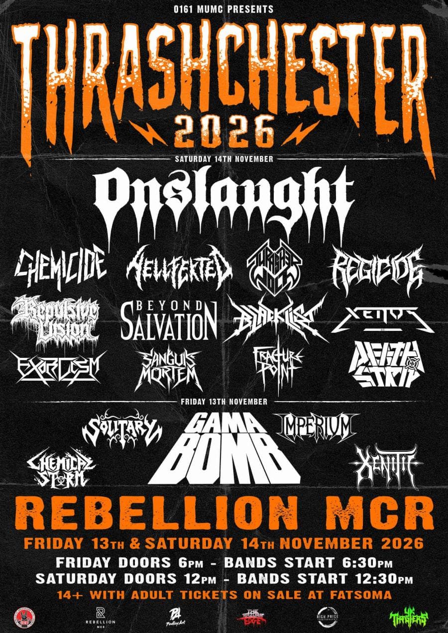 Gama Bomb + Onslaught + Beyond Salvation + Blacklist + Chemical Storm @ Rebellion