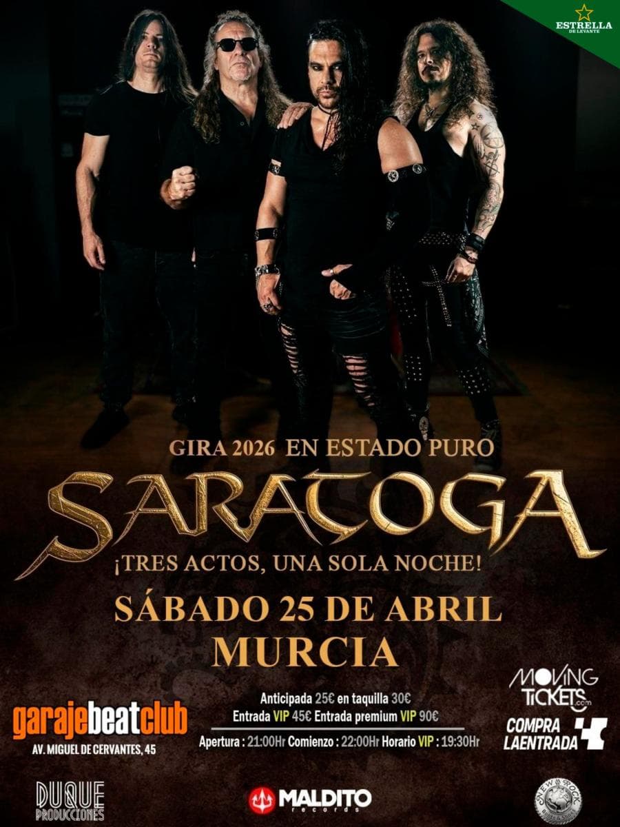 Saratoga @ Garaje Beat Club