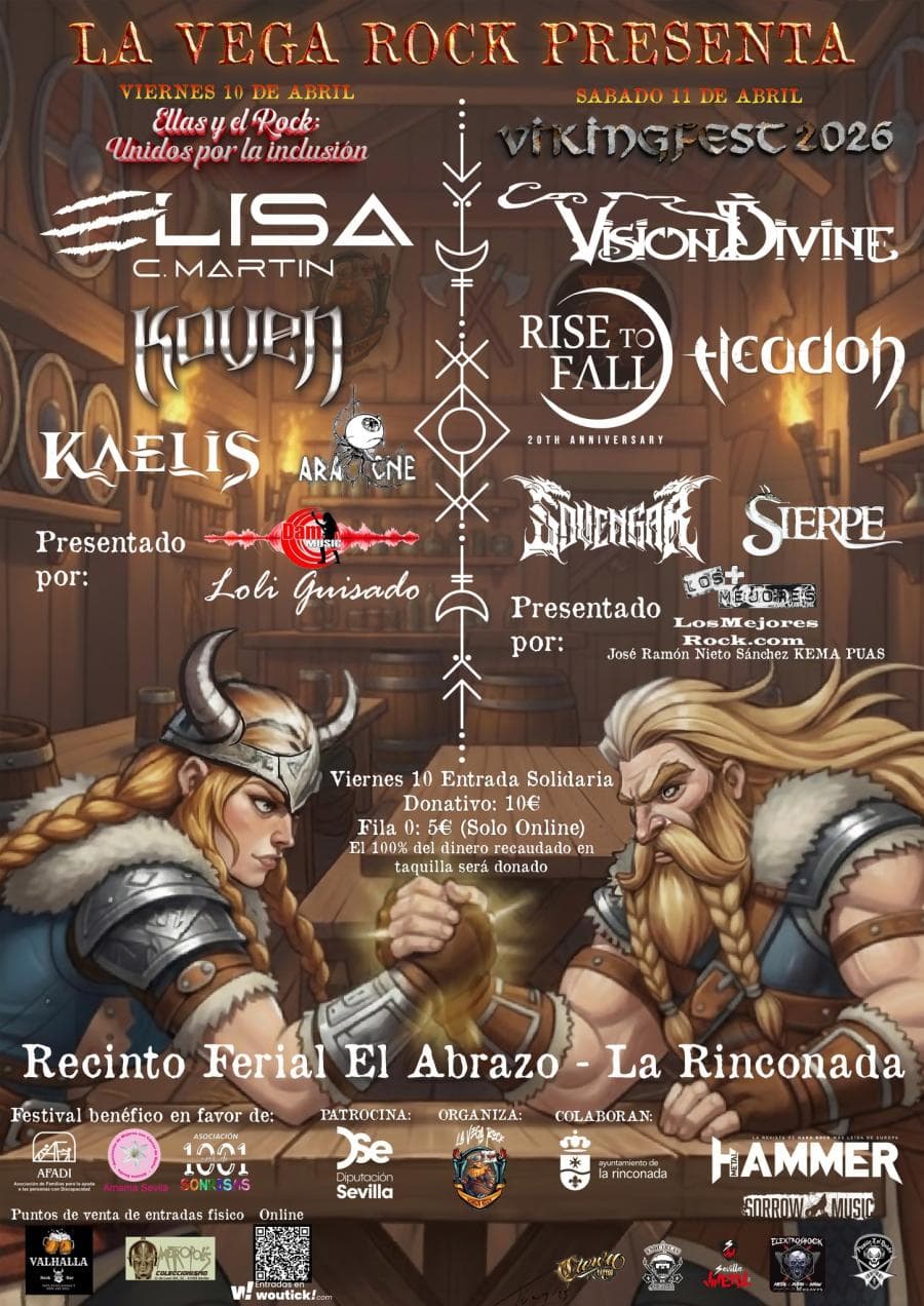 Vision Divine + Headon + Rise To Fall + Sierpe + Sovengar @ Recinto Ferial El Abrazo