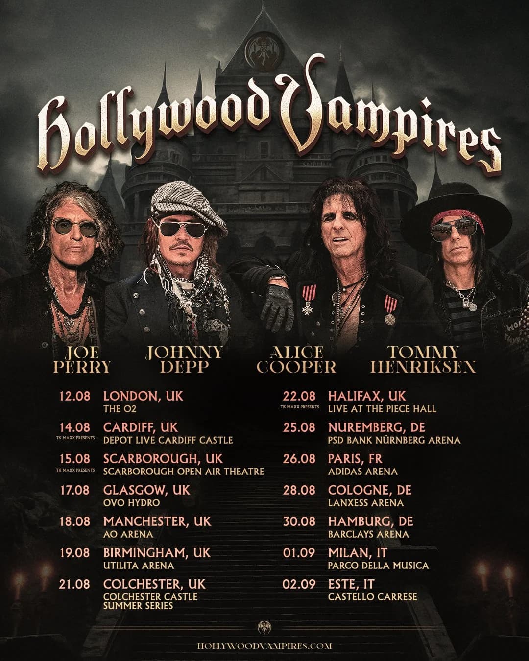 Hollywood Vampires @ The Piece Hall
