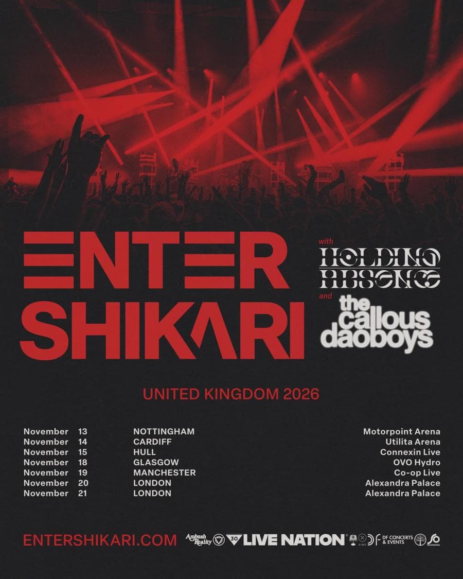 Enter Shikari + Holding Absence + The Callous Daoboys @ Co-op Live