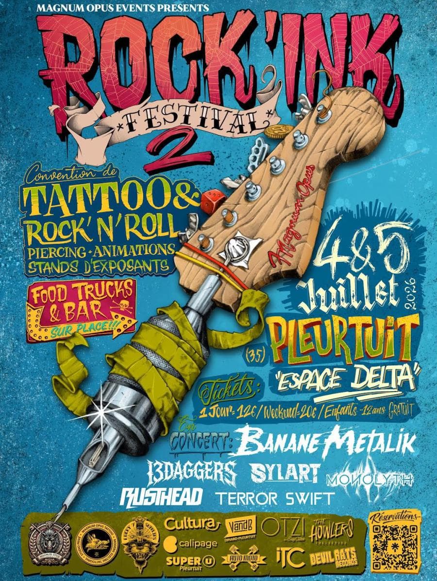 13 Daggers + Banane Metalik + Monolyth + Rusthead + Sylart @ Espace Delta