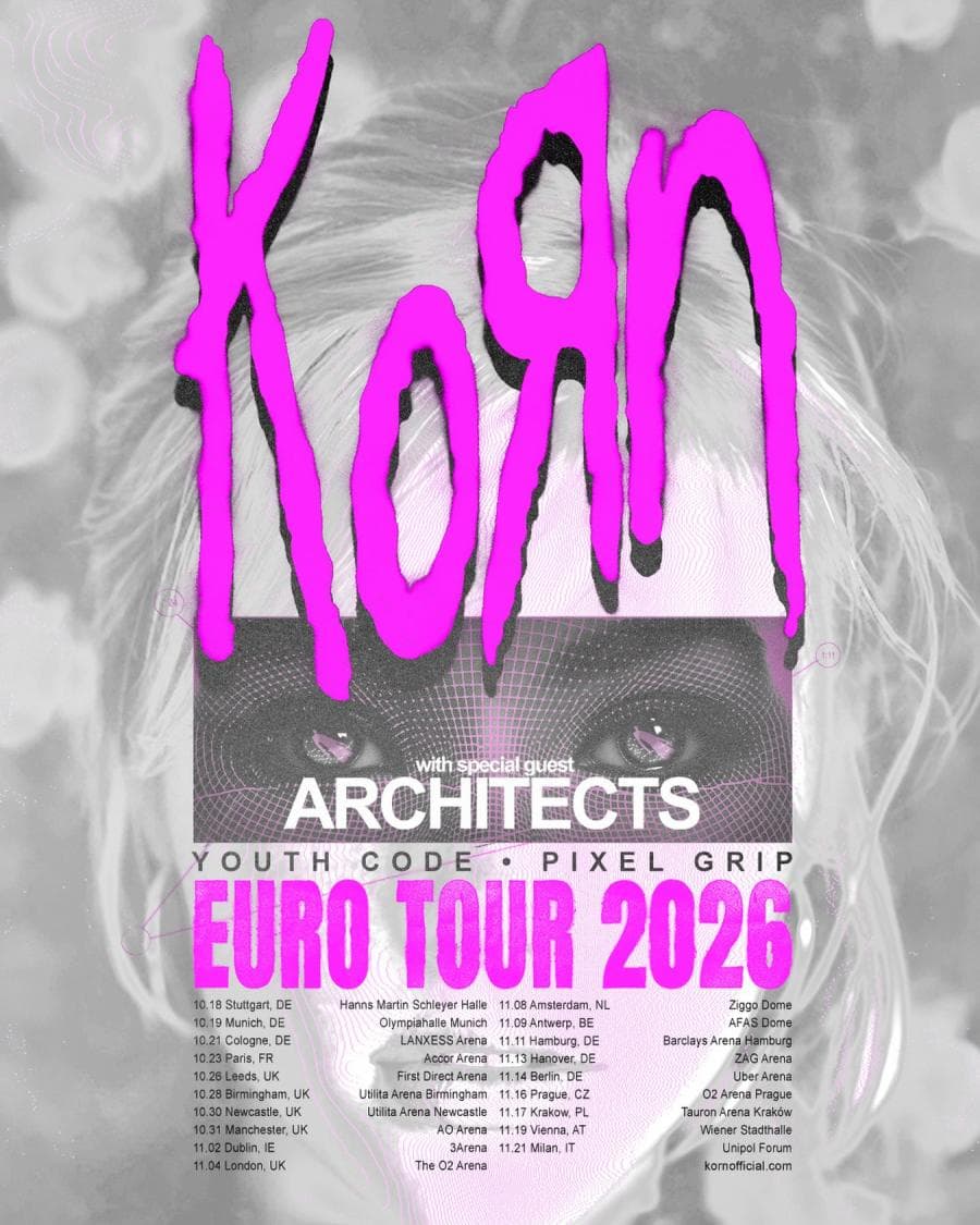 Korn + Architects + Pixel Grip + Youth Code @ First Direct Arena