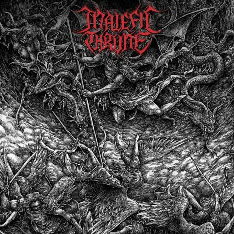 Malefic Throne (EP) cover