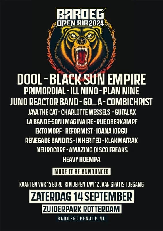 Baroeg Open Air 2024: una celebración diversa del metal y la música alternativa en los Países Bajos