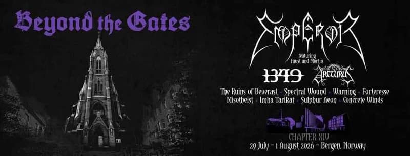 Beyond The Gates 2026 cierra su cartel y trae apocalipsis: MARDUK, BLOOD INCANTATION y oscuridad total